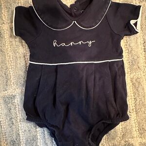 Navy Blue Kids One Piece